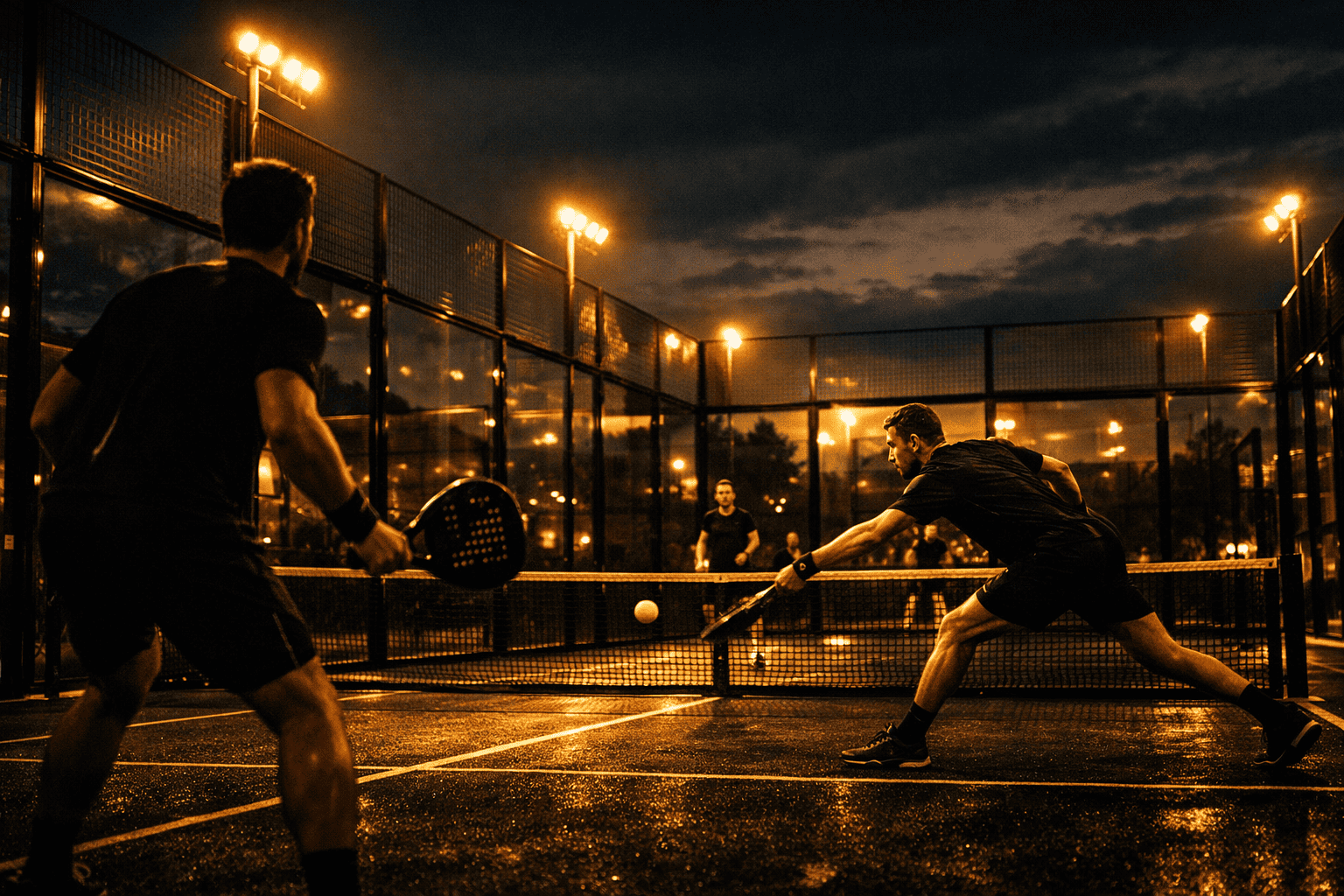 Jouez en journée ou en soirée au padel outdoor AU FIVE à Saint-Raphaël